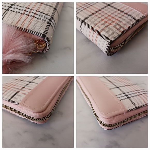 Boutique Plaid Design Wallet - Picture 6 of 7